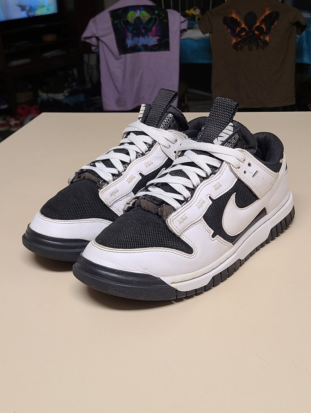 Nike Air Dunk Low Jumbo Reverse Panda casual skateboard sneakers size 9